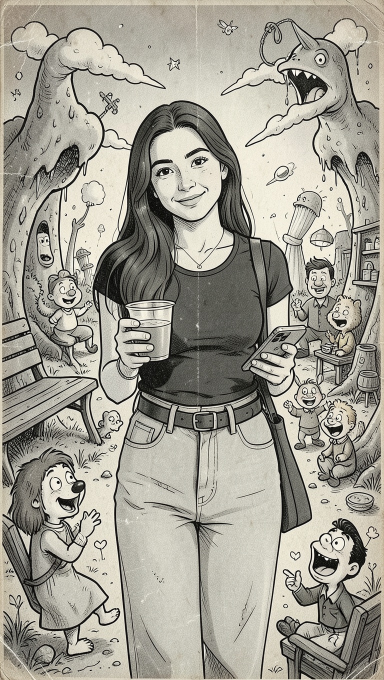 AuraE Trends: Classic Cartoon visual transformation